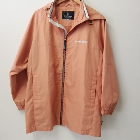 ★【古着】 DUNLOP(ダンロップ) ジャンパー(アウター、ブルゾン) LLサイズ 橙色(オレンジ色)拍卖