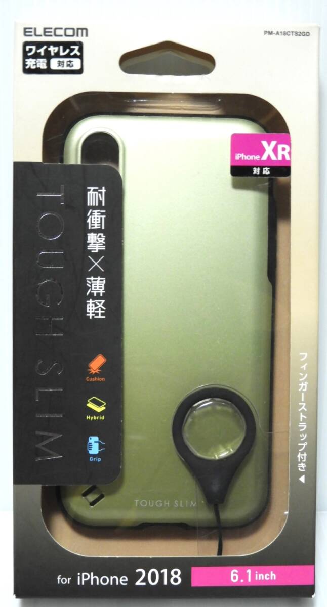 iPhone XR用 TOUGH SLIM2 ゴールド PM-A18CTS2GD   拍卖