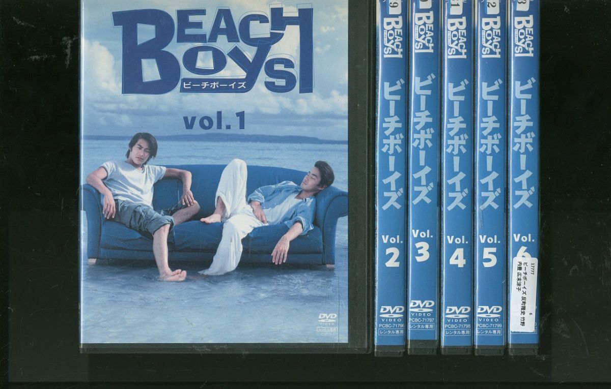 DVD ビーチボーイズ 反町隆史 竹野内豊 広末涼子 全6巻 ※ケース無し発送 レンタル落ち ZV1306拍卖