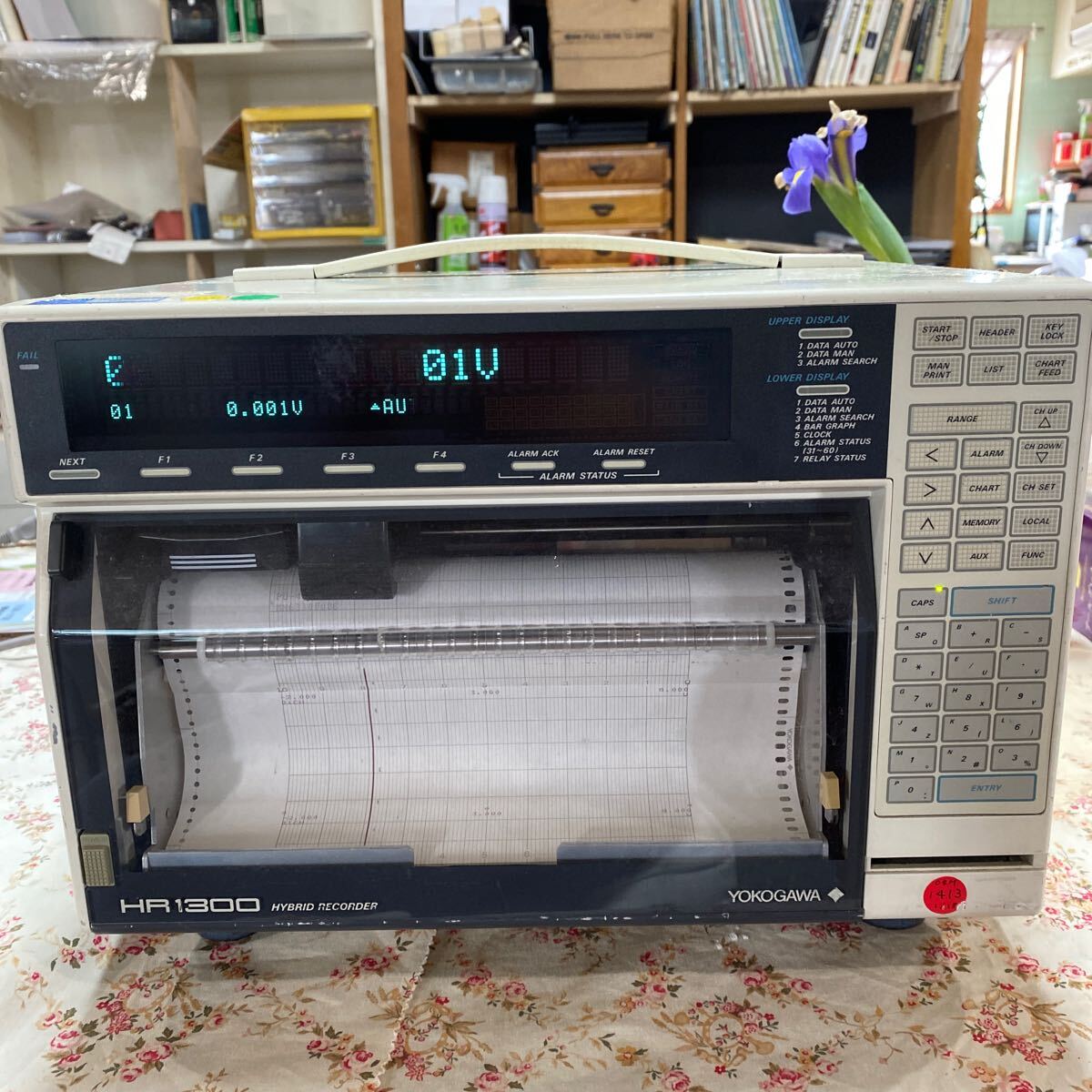 YOKOGAWA HR1300 温度計測計 現状品拍卖