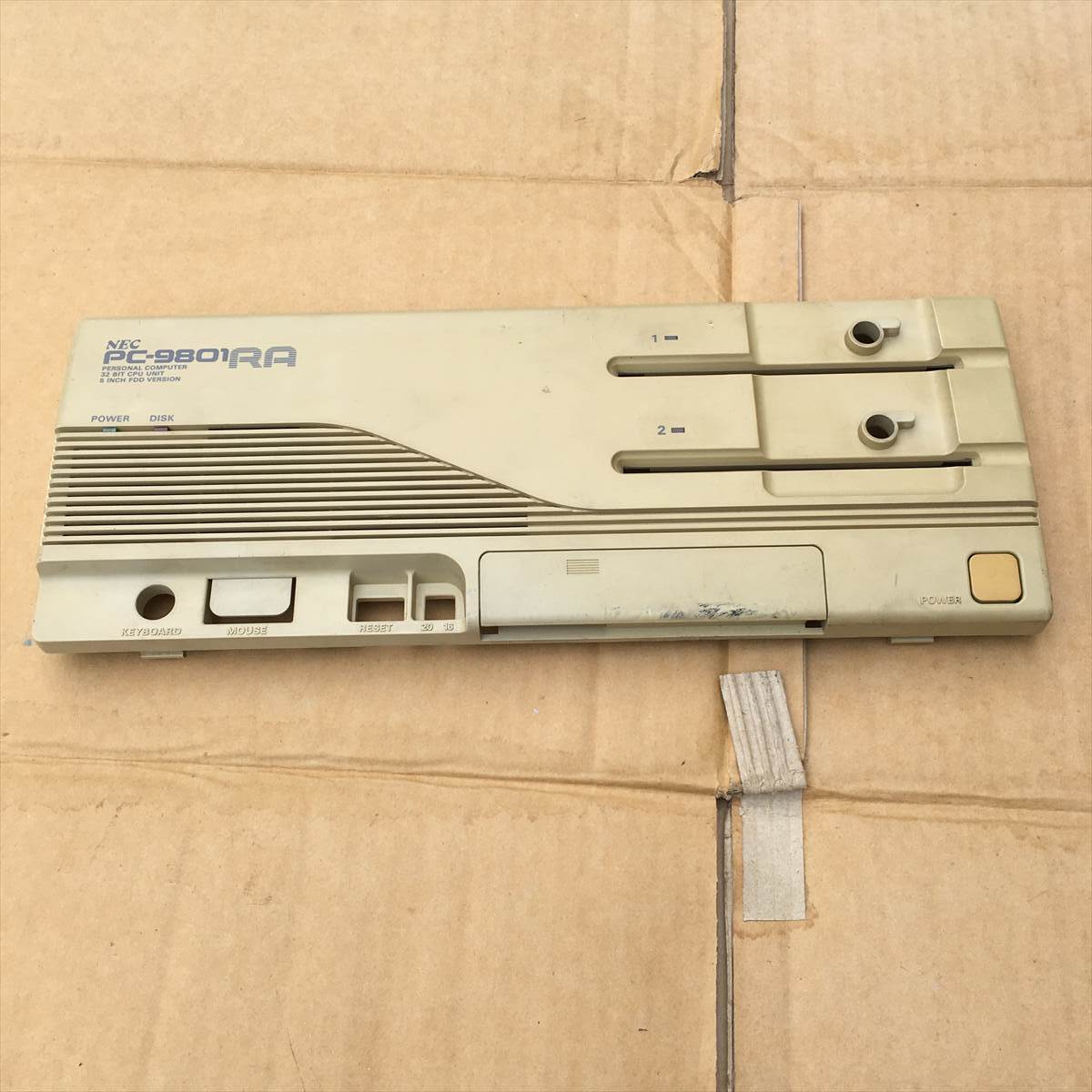 PC-9801RA 5インチフロッピーモデル用 フロントパネル のみ拍卖