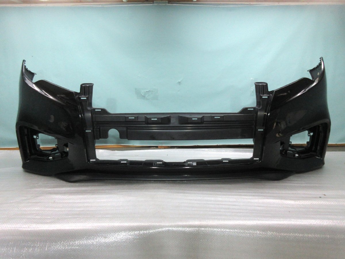 ◆ E52 エルグランド ハイウェイスター ELGRAND Highway Star 中期 純正 フロントバンパー 62022-3GP0H ファントムブラック拍卖