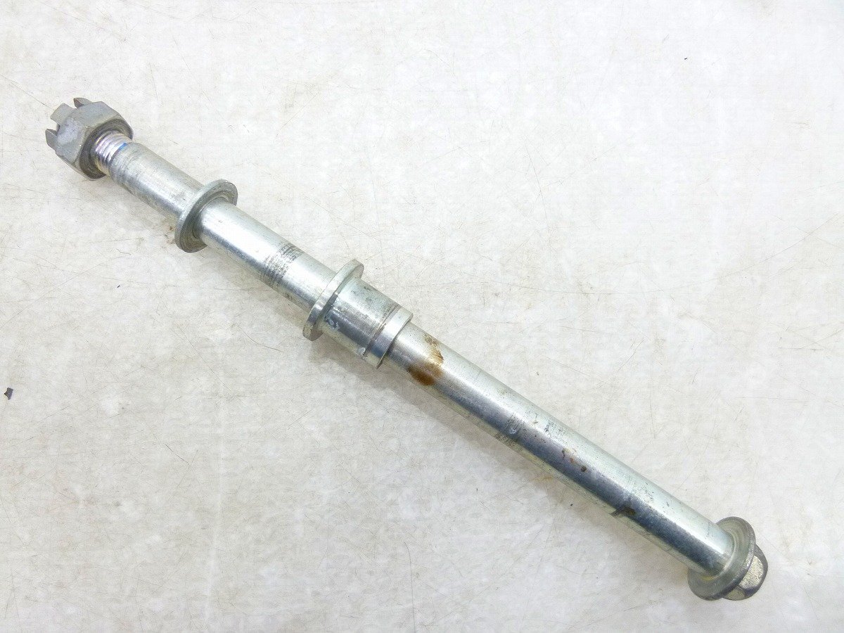 ニンジャ250R SE・EX250K★フロントアクスルシャフト・15パイ★KO9-23(60)拍卖