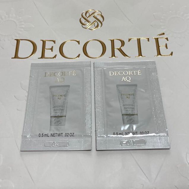 新品 未使用 未開封 コスメデコルテ AQ アブソリュートUVプロテクション ブライトニング&リンクル 最新 サンプル 日焼け止め 美容液拍卖