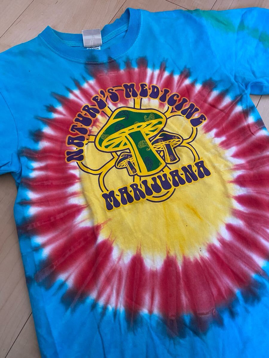 マリファナ MARIJUANA タイダイ Tシャツ USA製拍卖