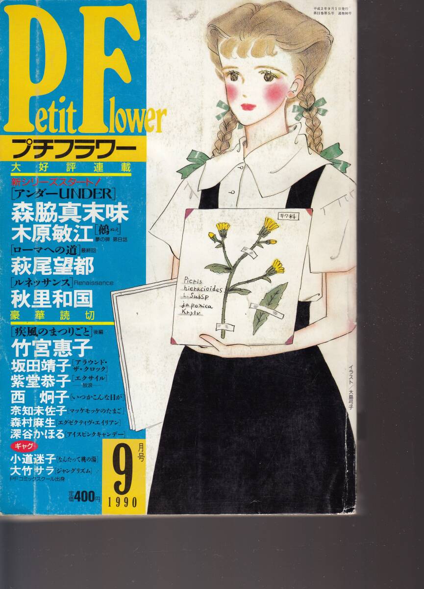 プチフラワー、1990年9月号、mg00009拍卖