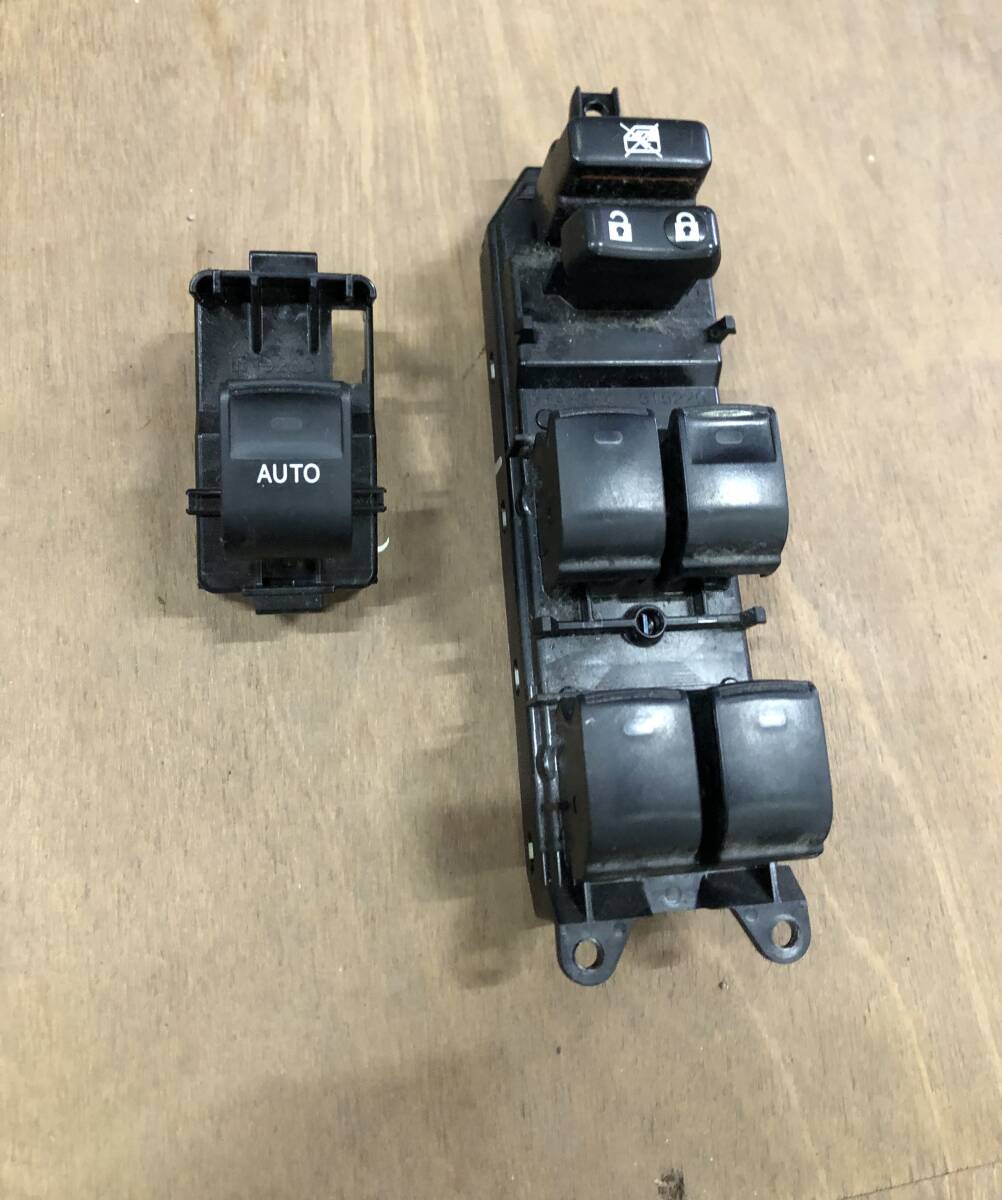 naMK★H22 アルファード GGH25★純正★パワーウィンドウスイッチ 左右セット★350S/トヨタALPHARD/ヴェルファイア/部品取り車拍卖