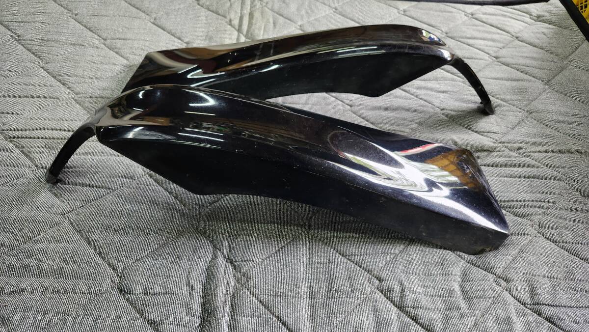 KAMD★トヨタ マーク X 250G★純正 リアスポイラースパッツ左右★76391-22050/76892-22070★エアロ/ブラック/セダン/TOYOTA/部品取り車拍卖