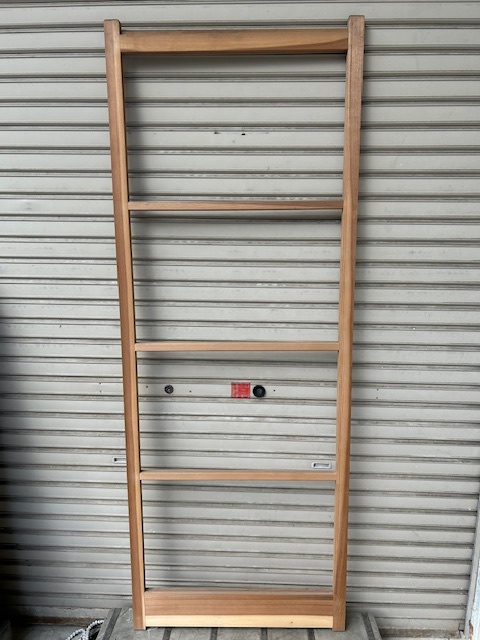 SuM.85★枠のみ障子枠2枚セット★H181cm×W68cm×D3cm/新品未使用/倉庫保管品/仕切り/ガラス/パーテーション/リノベーション/木枠/DIY/和室拍卖