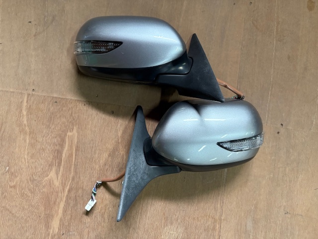MIMK★H19スバル レガシィアウトバック★純正 ドアミラー/サイドミラー 左右セット★SUBARU/レガシーBP5/部品取り車拍卖