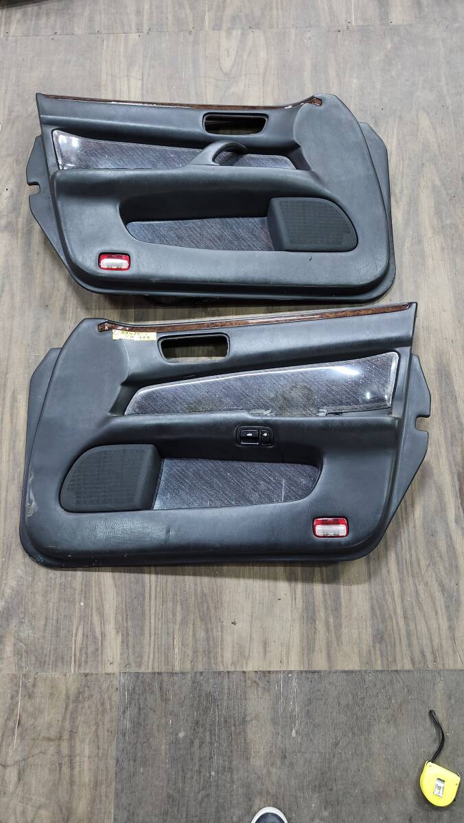 KAMK★日産 H10 Y33 シーマ グランドツーリング★純正 ドア内張り左右セット★ドアトリム★FGY33/内装品/NISSAN/部品取り車/260拍卖