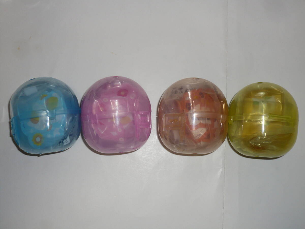 夏目友人帳 ガチャガチャ ビニポシール 4種拍卖