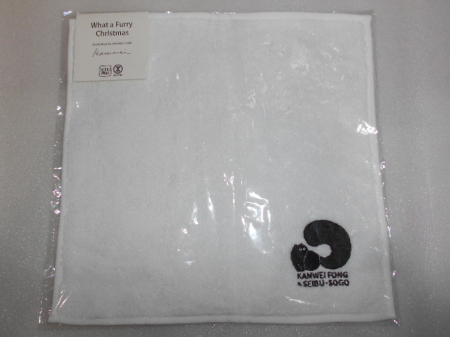 カムウェイ・フォン 西武・そごう限定デザイン 今治ハンカチタオル 1枚 24×25㎝位拍卖