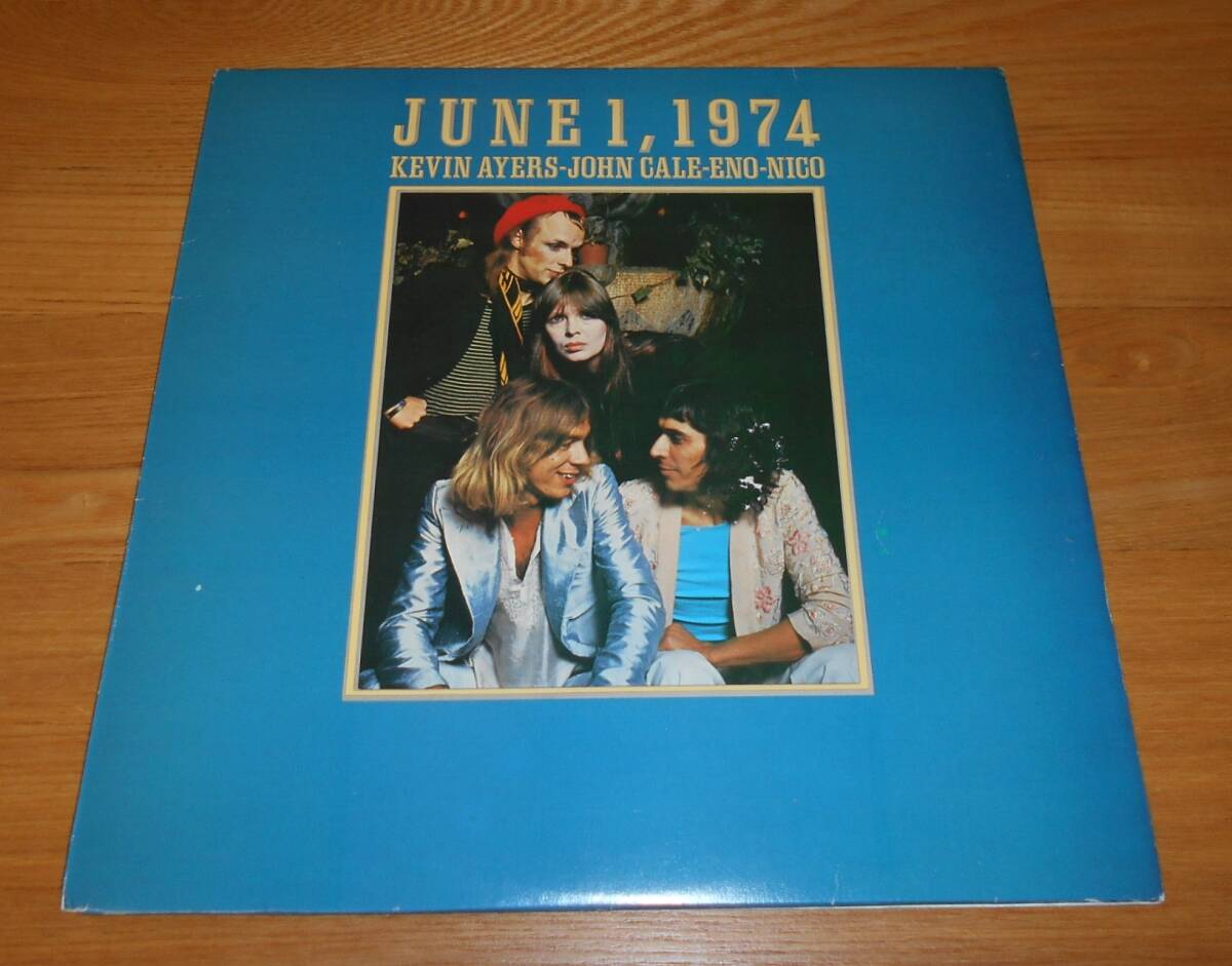 ■ケヴィン・エアーズ/ジョン・ケイル/ブライアン・イーノ/ニコ/LP【JUNE 1,1974/悪魔の申し子たち】UK盤/ILPS 9291/ロバート・ワイアット拍卖