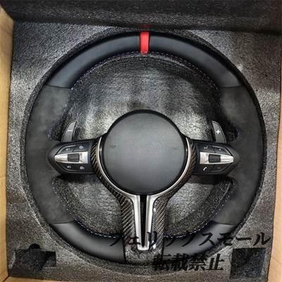 BMW f80 f82 f10 f06 f12 f13 f15 f16 f20 f22 f30 f31 f32 f33 f36用LEDカーボンステアリングホイールm2 m3 m4 m5 m6拍卖