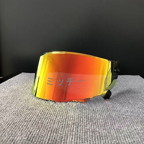 送料無料 SHARK Race R Pro GP シャーク ヘルメット シールド 着替えレンズ  レッド/ゴールド拍卖