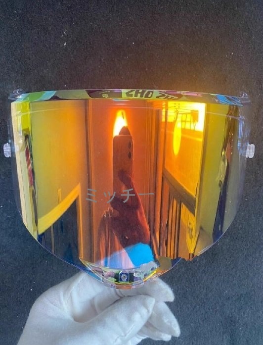 送料無料 AGV Pista GP RR / GPR / Corsa R ヘルメット 交換用 レンズ 夜間認識 REVOレッド シールド 拍卖