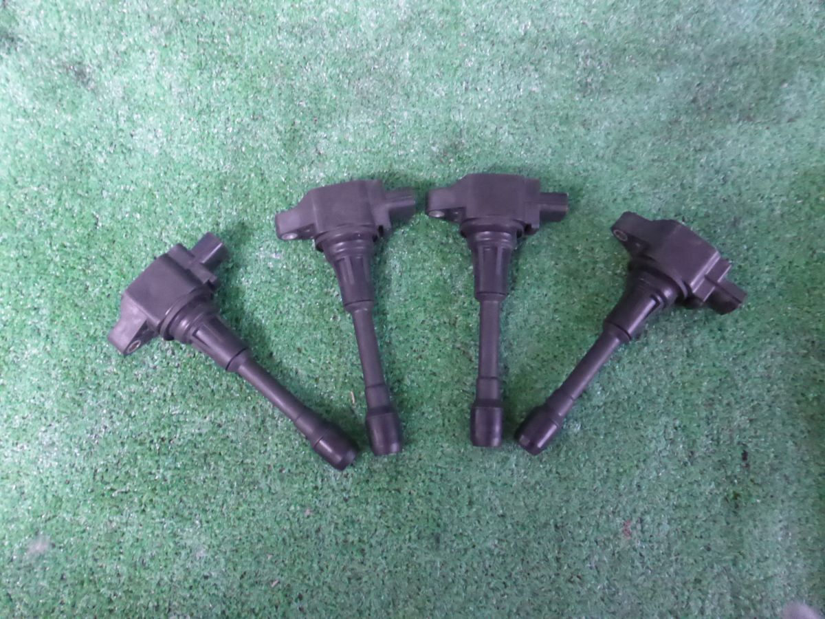 日産純正 セレナ C25 CC25 イグニッションコイル 4本 22448-ED000 AIC-2408A 送料600円 ★ ノート E11 E12 C11/SC11/VM20/NV200拍卖