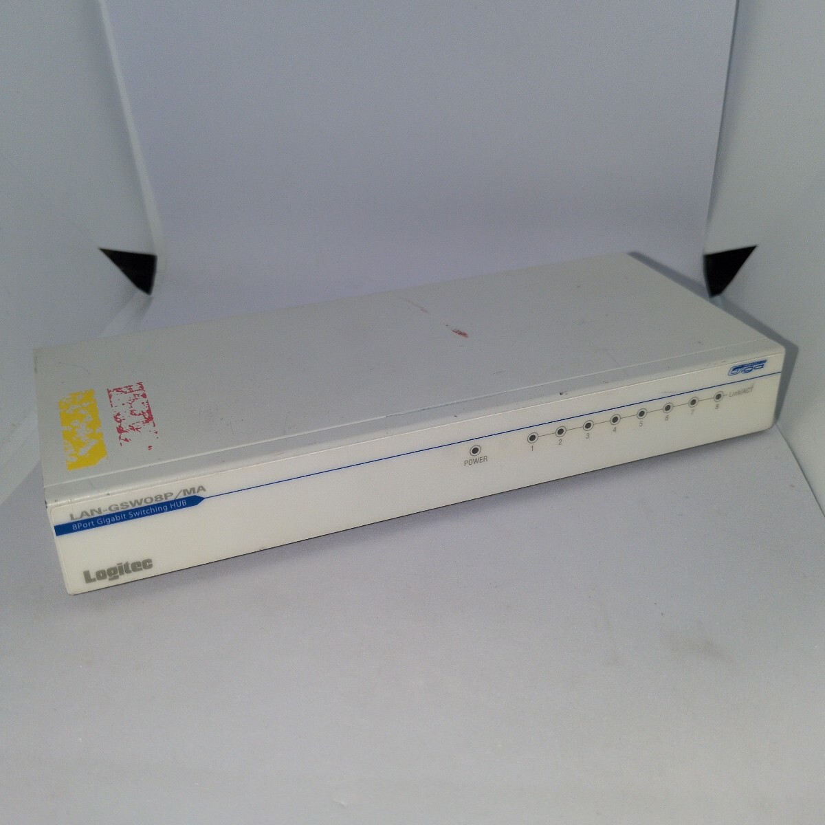 8ポート 100BASE-T スイッチングハブ LAN-GSW08P/MA ☆拍卖