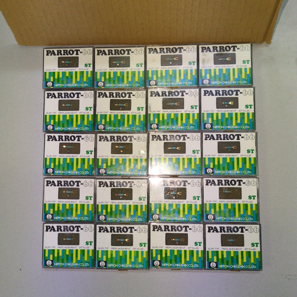 交換用レコード針 PARROT-66 ST ロネットタイプ 日本蓄音器株式会社 20個セット拍卖