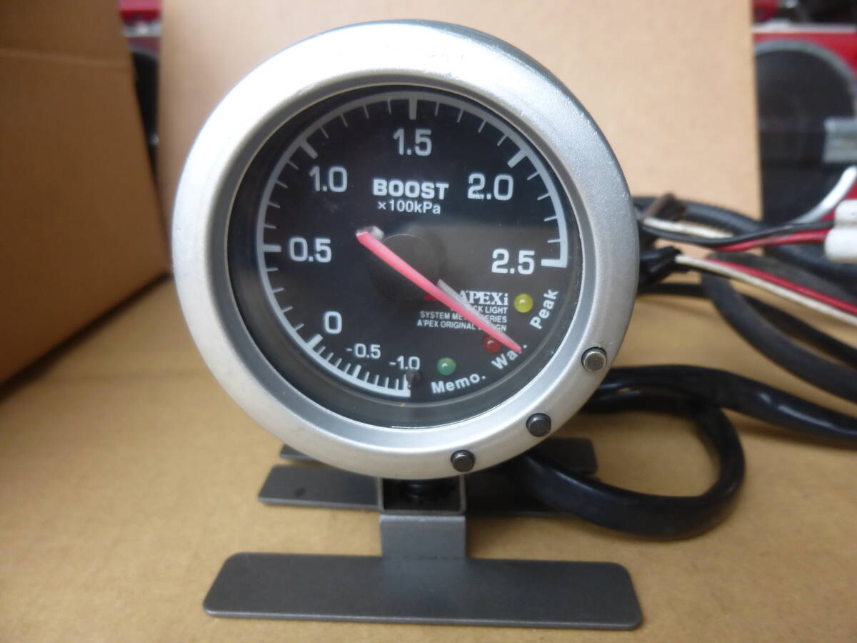 Apexi アペックス 60φ ブーストメーター 追加メーター 管:P-182 拍卖