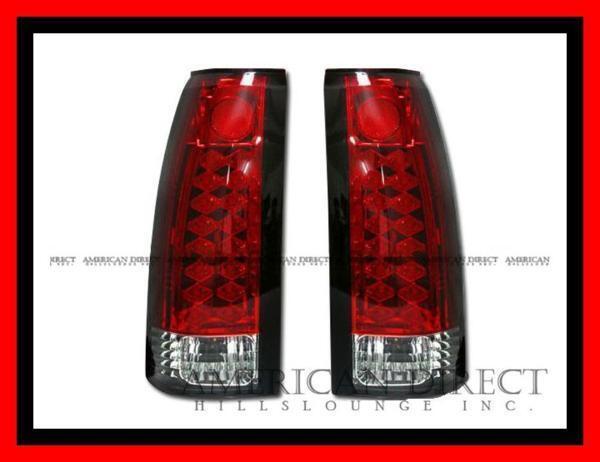 【レッド/クリア/G3】88-00y C/K タホ サバーバン ユーコン デナリ シエラ エスカレード C-1500 K-1500 LED テール ライト バック ランプ拍卖