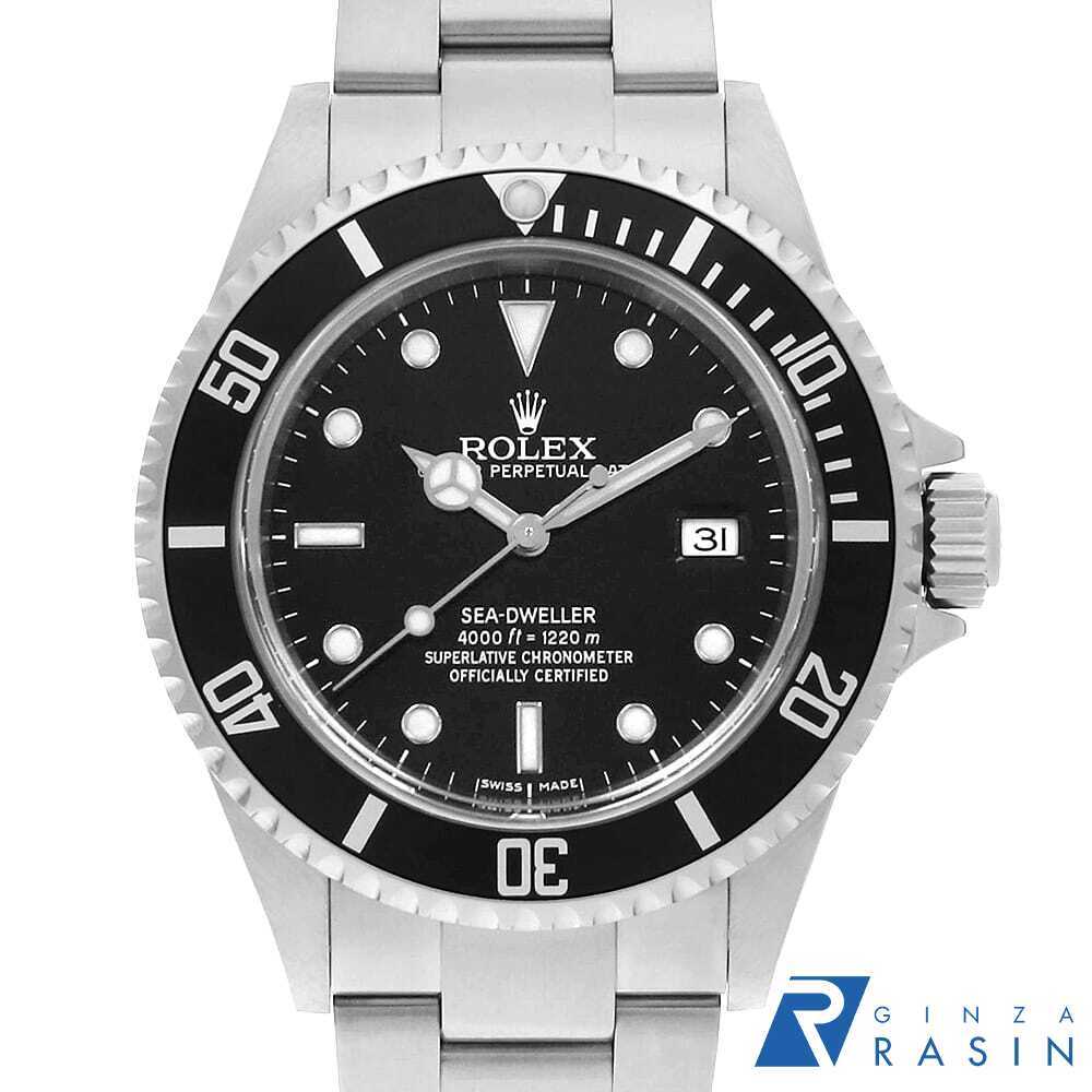 ロレックス シードゥエラー 16600 ブラック M番 中古 メンズ 腕時計 拍卖