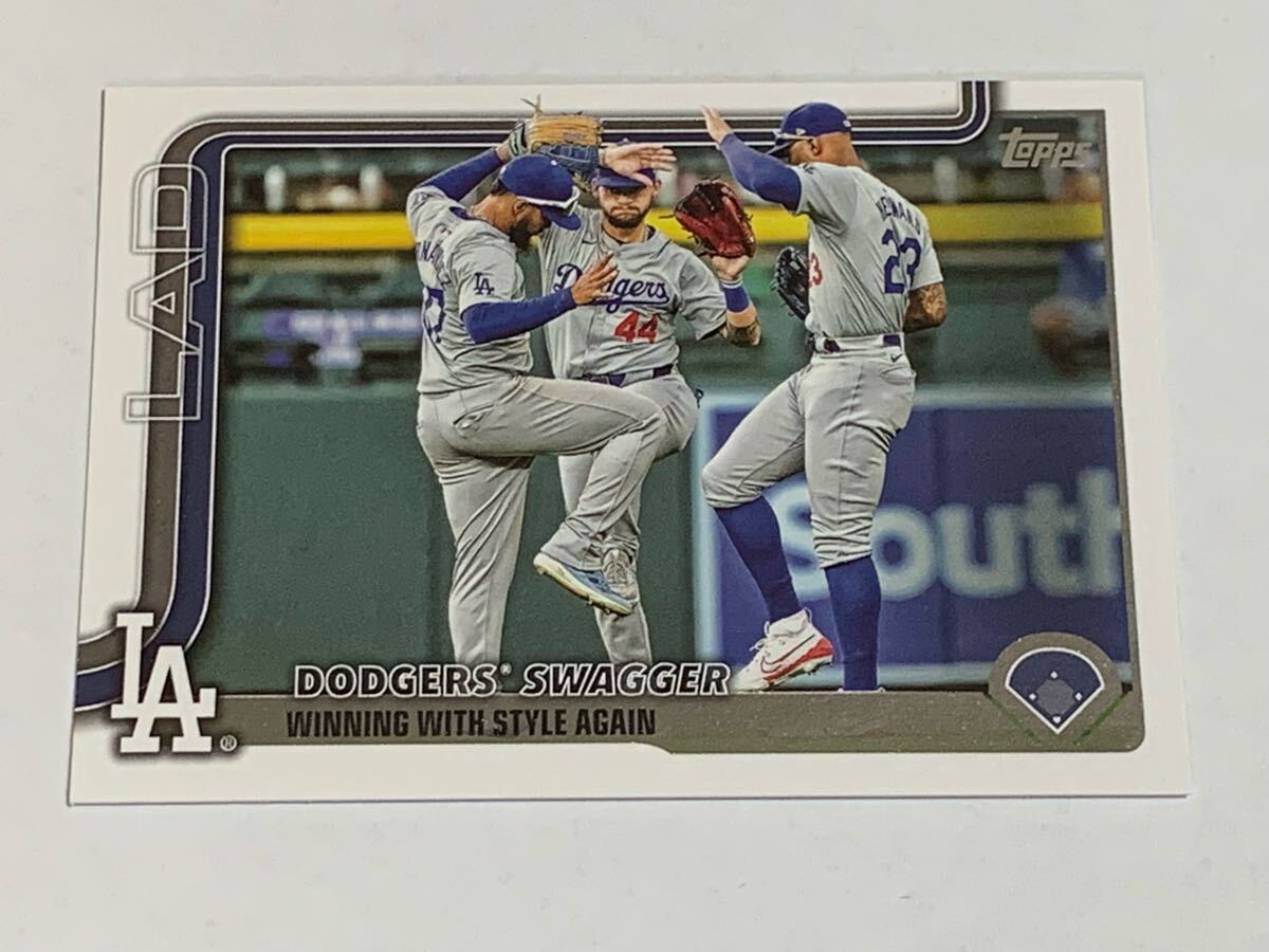 テオスカー パヘス ヘイワード TEOSCAR HERNANDEZ ANDY PAGES JASON HEYWARD2025 TOPPS SERIES 1 DODGERS ロサンゼルス ドジャース 即決拍卖