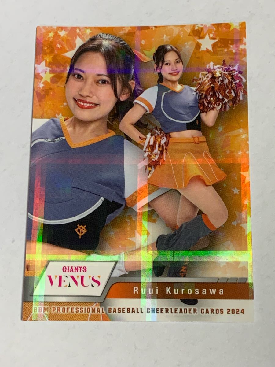 黒澤るうい 2024 BBM チアリーダー ホロPPパラレル ホロパラレル 巨人 読売ジャイアンツ VENUS 即決拍卖