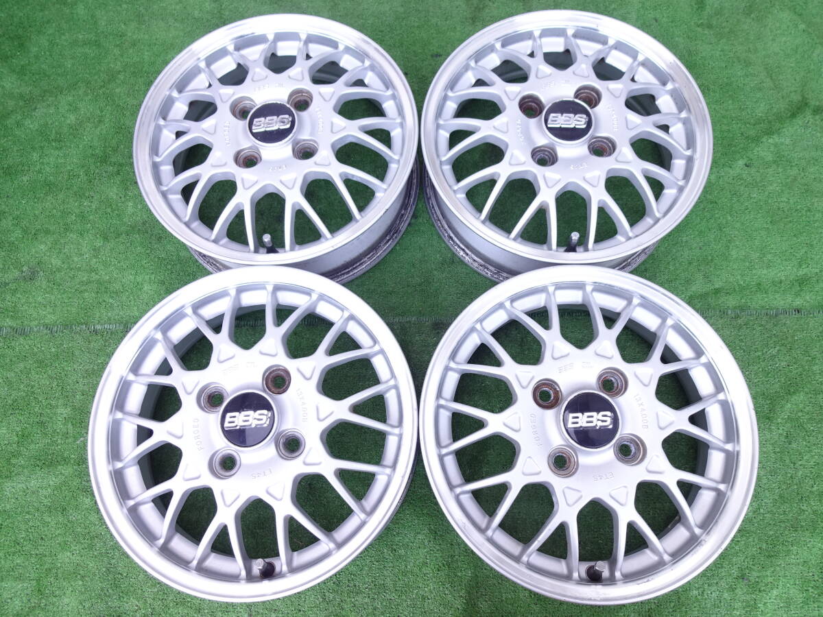 超希少 BBS スバル純正 オプションホイール OP 鍛造 13×4J+45 PCD100 4穴 検索用→ヴィヴィオ サンバー 軽トラ 軽バン 軽ワゴン プレオ拍卖