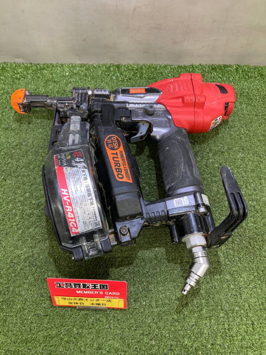 【中古品】【0921】★MAX(マックス) 41㎜高圧接続ターボドライバ クールグレー HV-R41G4-G ITU7Z786VGBQ拍卖