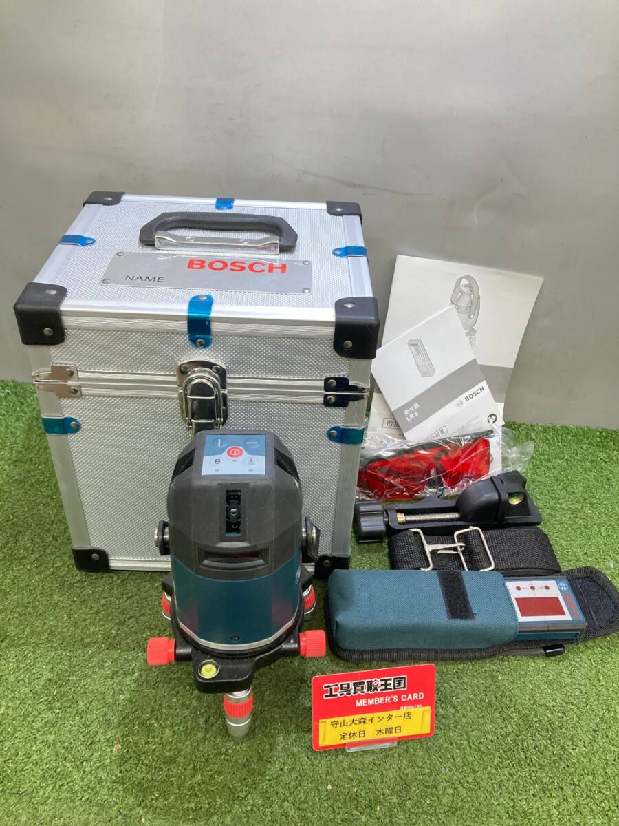 【中古品】【0921】★BOSCH(ボッシュ)電子整準方式 ・レーザー墨出し器 GLL8-40ELR【正規品】 ITNGNVXEGAA4拍卖