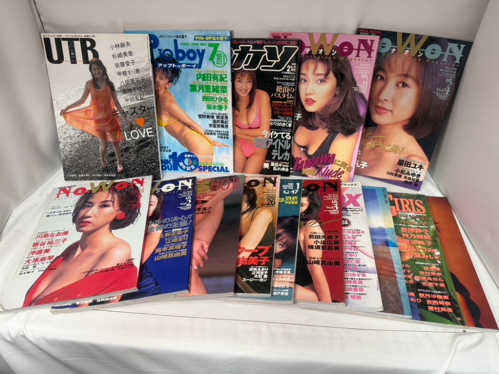 川島なお美 小林麻央 南野陽子他 アイドルお宝多数 15冊 USED品拍卖