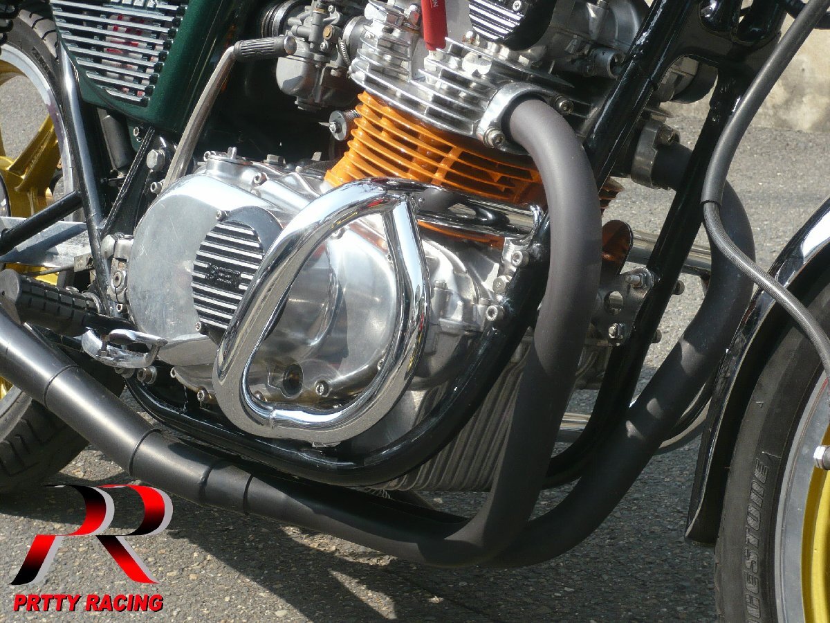 感謝セール!SUZUKI GS400 極太 エンジンガード メッキ拍卖