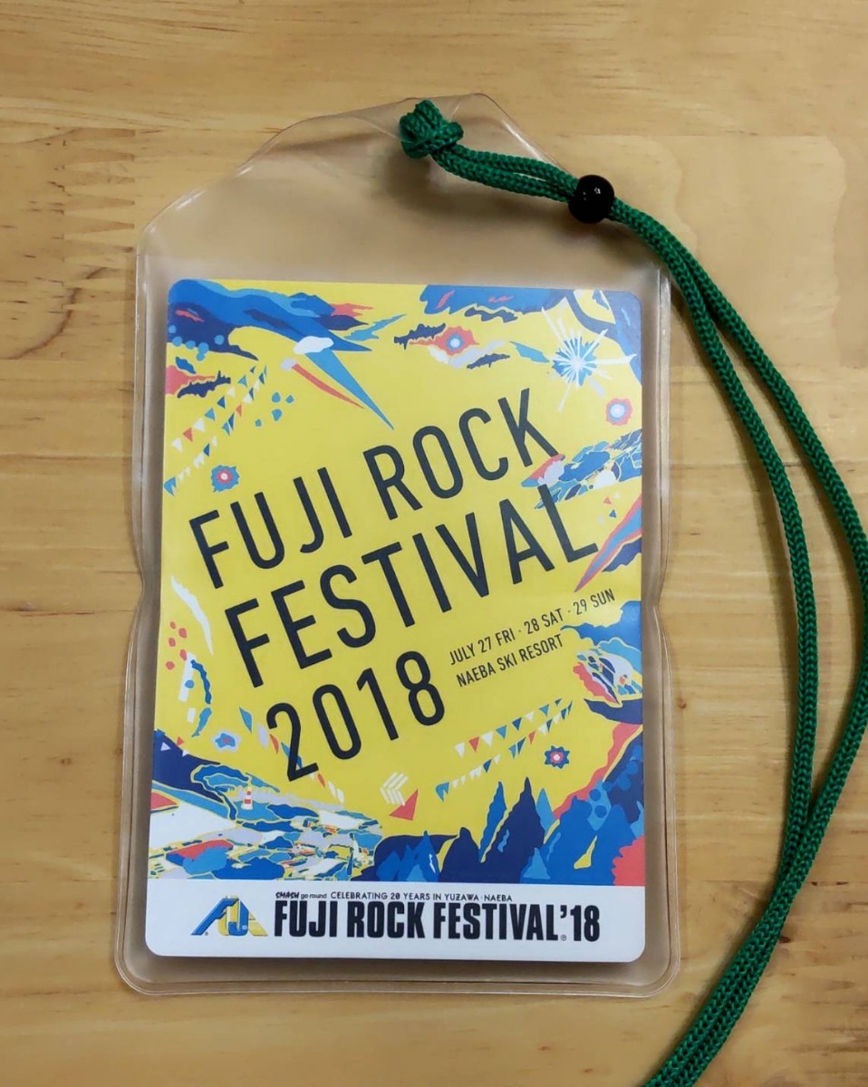 ■■送料込み■即決■フジロックフェスティバル 2018◎Zカード(タイムテーブル)■未使用・新品■3拍卖