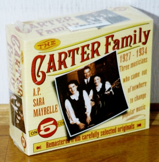 未開封♪カーター・ファミリー/1927-1934★リマスター 5CD-BOXセット★Carter Family拍卖