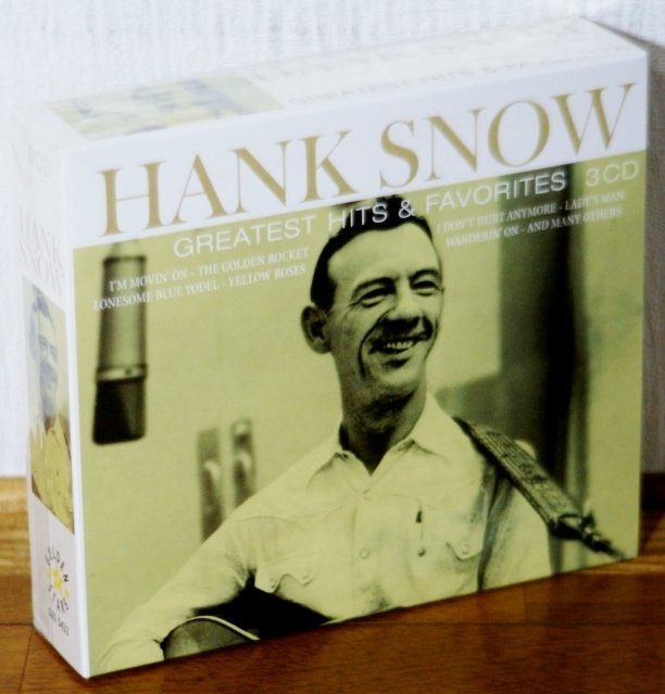 廃盤 未開封3CD♪ハンク・スノウ/Greatest Hits & Favorites★カントリー Hank Snow拍卖