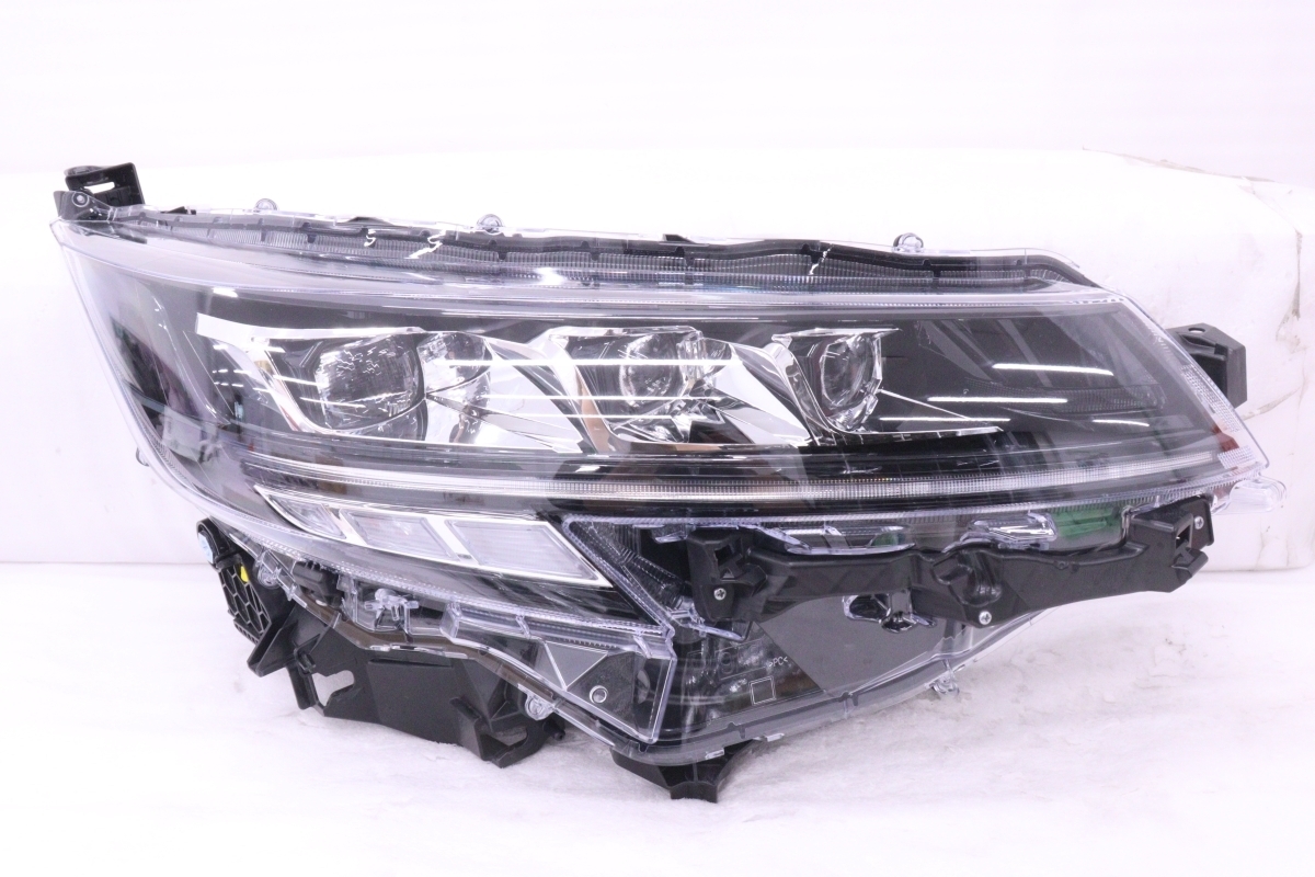 55-6★美品★LED MZRA90W ノア★右ヘッドライト ICHIKOH V1-2 打刻:ND アダプティブハイビームシステム付 純正★トヨタ拍卖