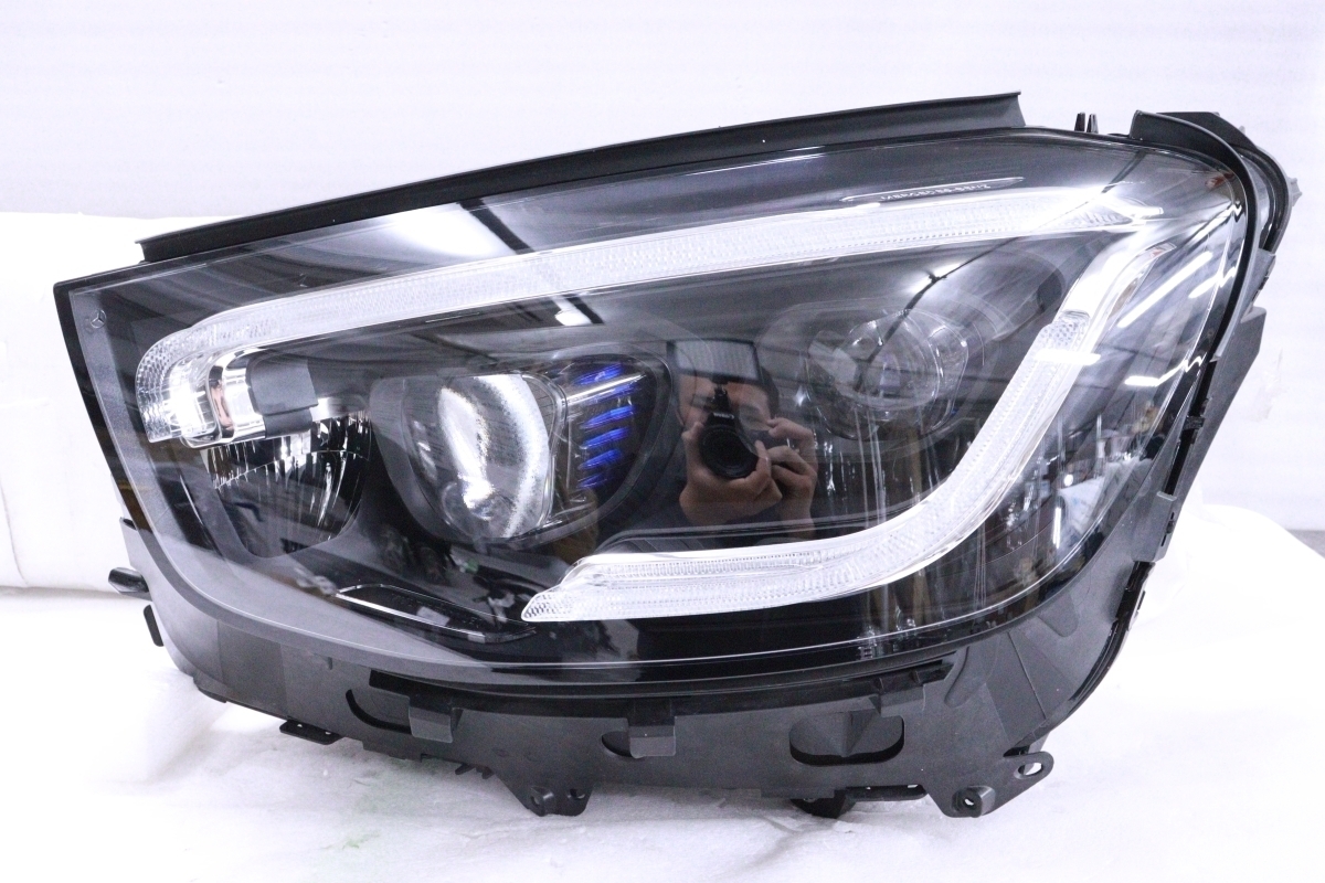 2X-394★美品★後期 LED X253 ベンツGLC★左ヘッドライト A253 906 03 04 ブラック 純正★メルセデス・ベンツ (RO)拍卖