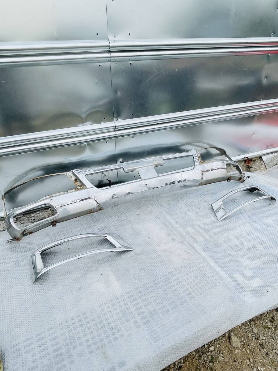 純正 三菱 ふそう ファイター フロントメッキバンパー フロント メッキバンパー 18864拍卖