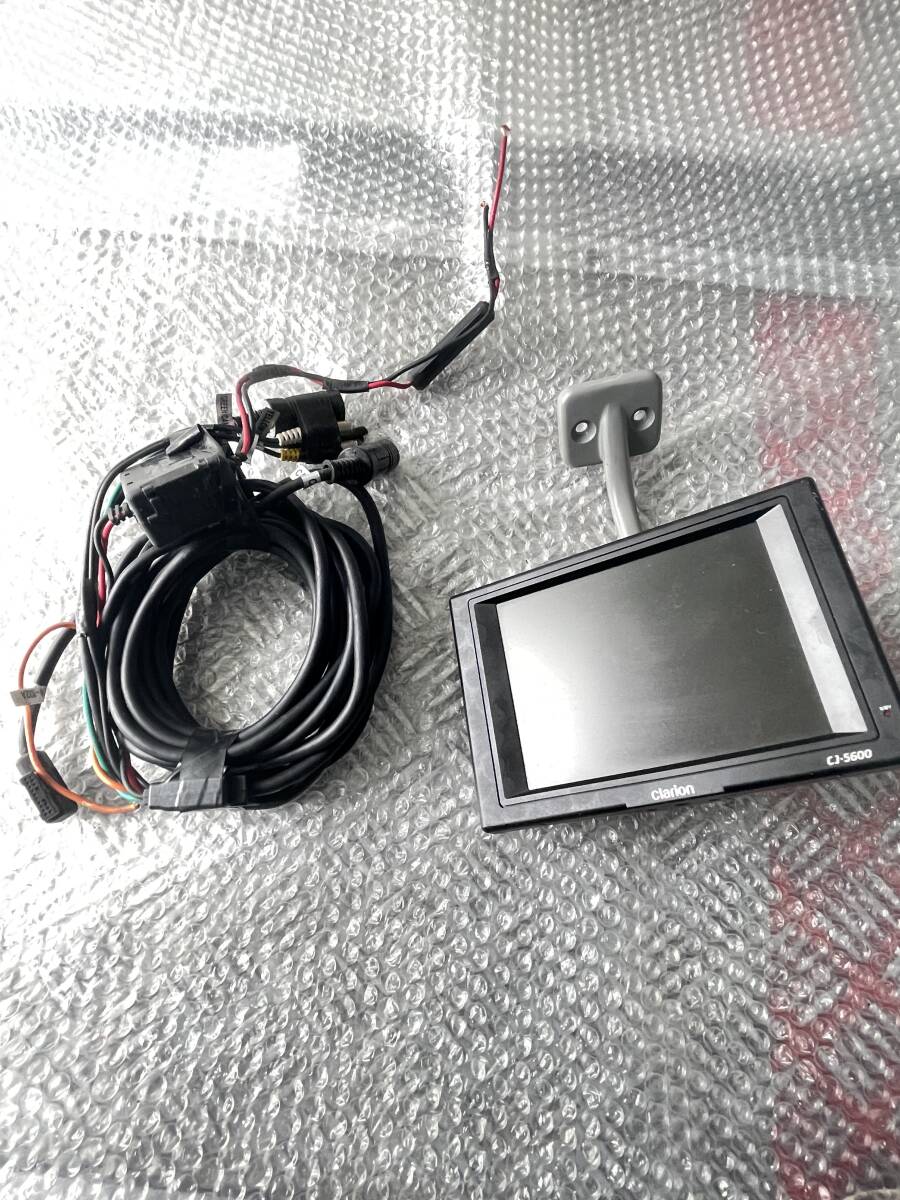 Clarion クラリオン バックモニター CJ-5600B 動作確認済み 送料無料 188906拍卖