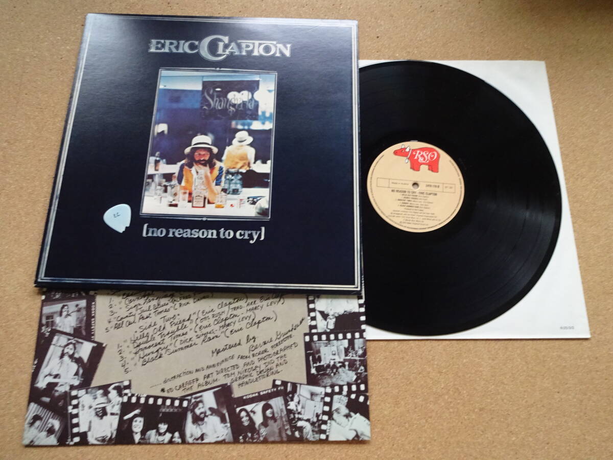 美品★LP★オーストラリア盤★12inch Vinyl★ERIC CLAPTON エリック・クラプトン★NO REASON TO CRY★RSO DELUXE 2479179拍卖