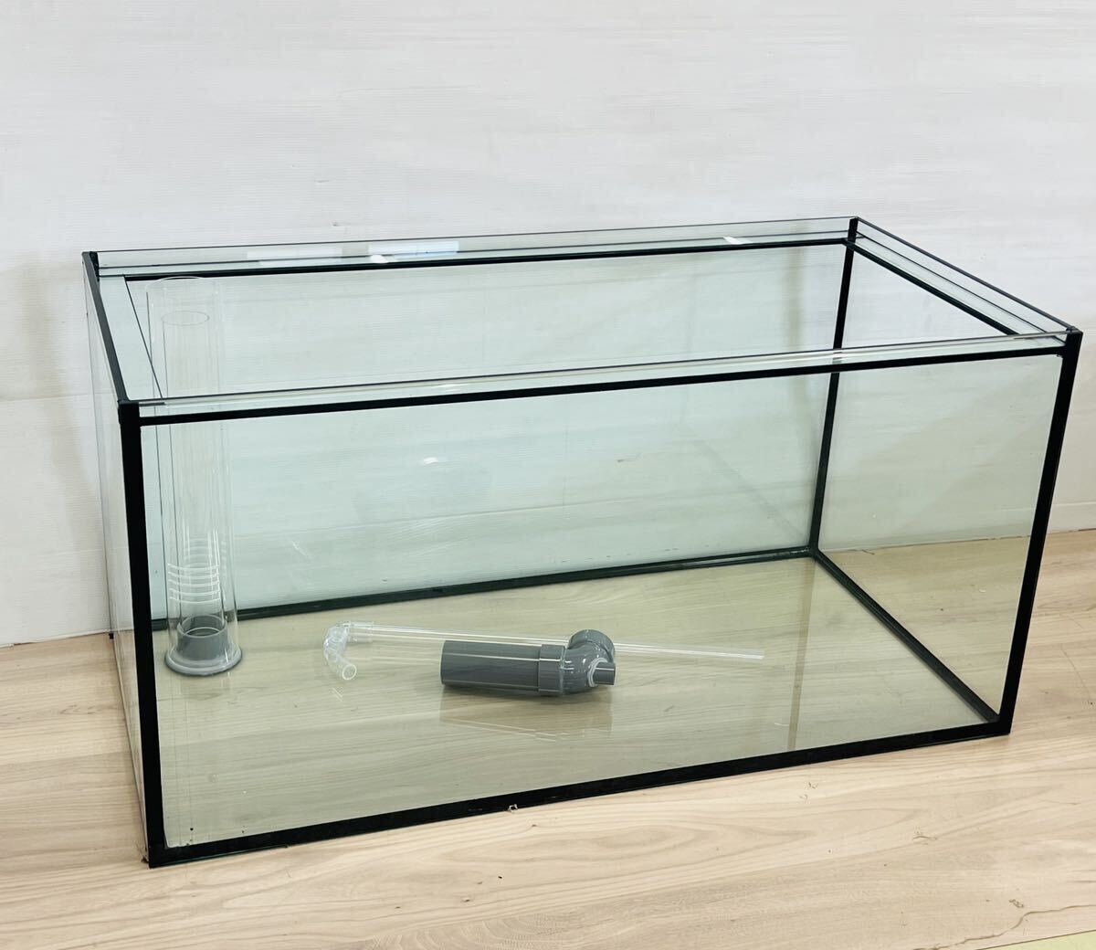 1台限定 900×450×450オーバーフロー水槽 フランジ加工付き 未使用品拍卖