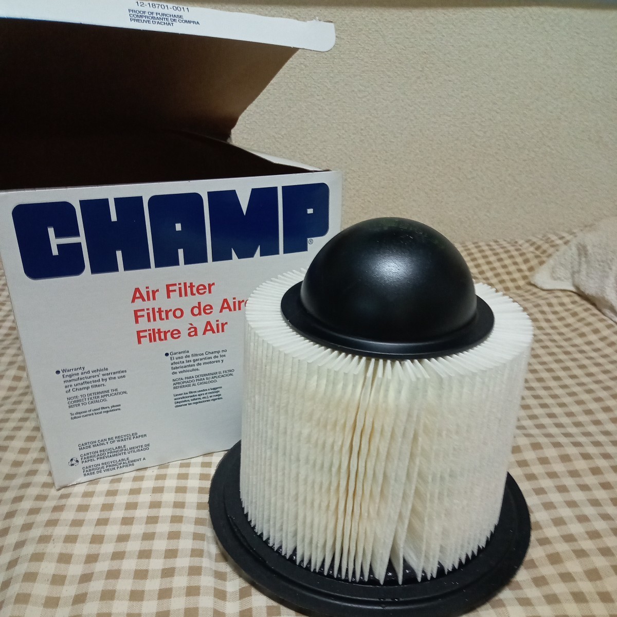 フォードエコノライン、ナビゲーター等エアフィルチャンピオン製拍卖