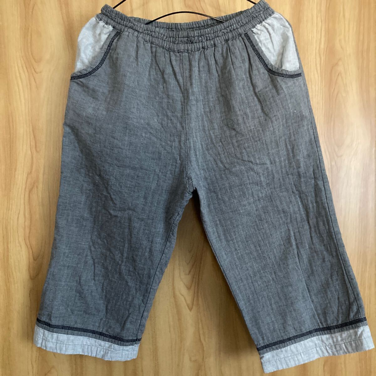 ◆美品◆ 【Ksi Bestep】ケーズアイ ウエストゴム ハーフパンツ 綿100% 部屋着拍卖