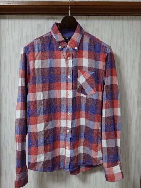 ●BEAMS HEART ビームス 長袖シャツ M●0508●拍卖