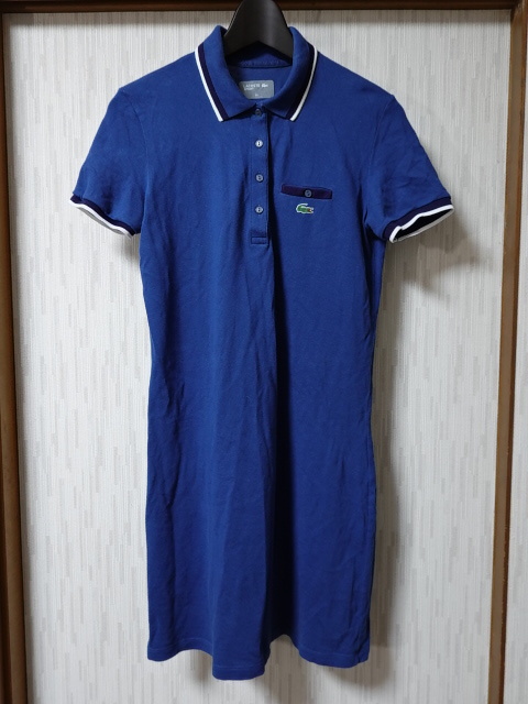 ●LASOSTE SPORT ラコステ ワンピース 38●0529●拍卖