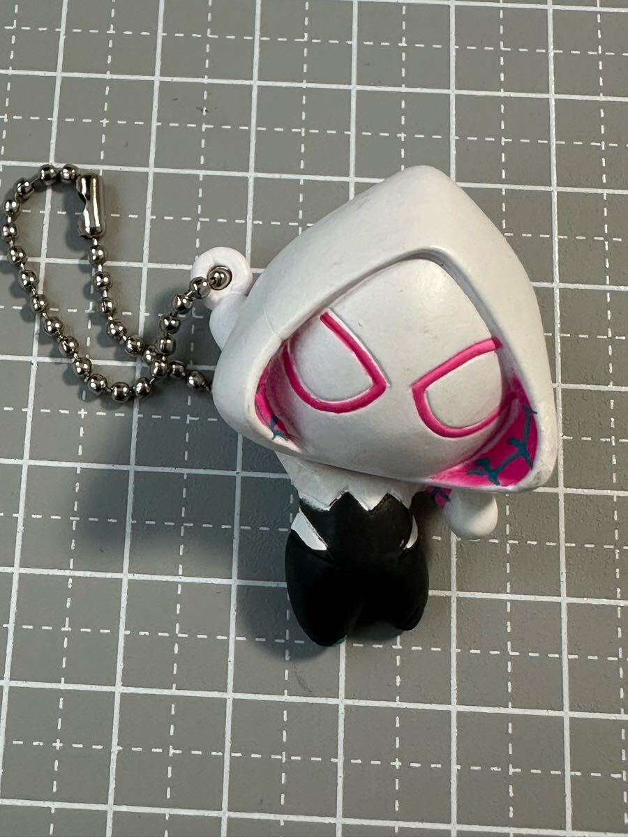 marvel スパイダーマン プラプラスイングマスコット スパイダーグウェン ガチャガチャ拍卖