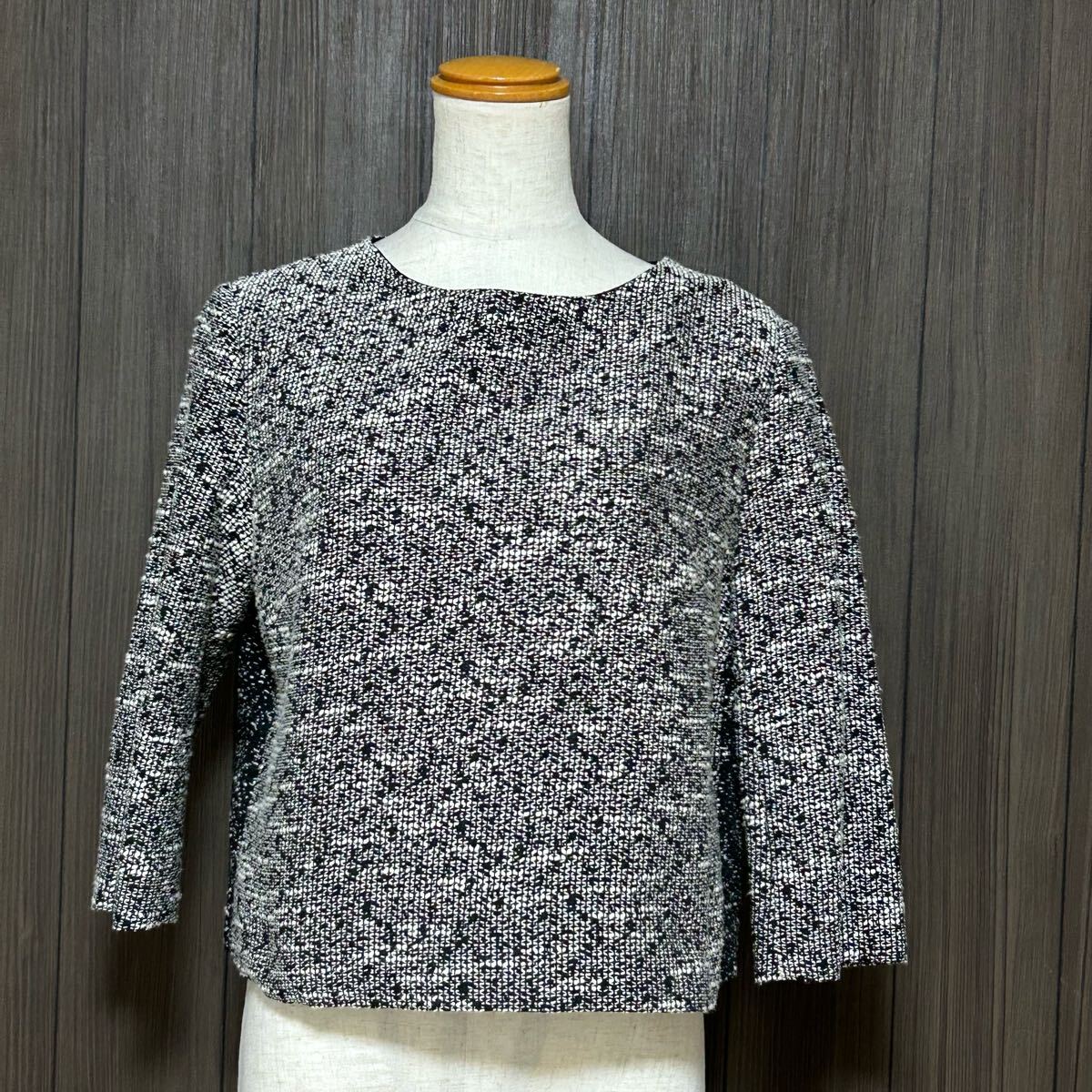 23区  トップス カットソー 七部袖 38拍卖