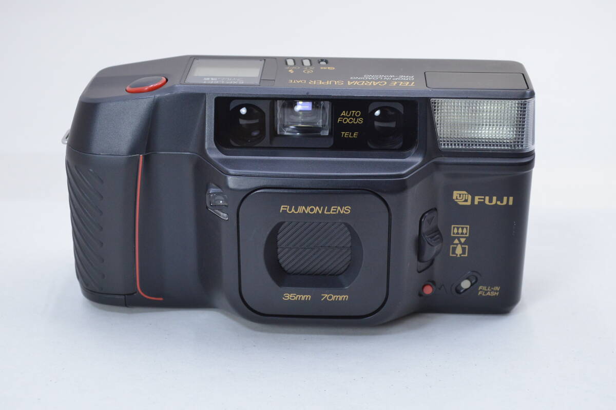 【ecoま】FUJIFILM TELE CARDIA SUPER DATE(下4/6263) コンパクトフィルムカメラ拍卖